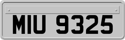 MIU9325
