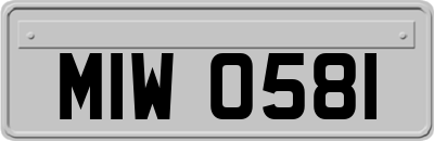 MIW0581