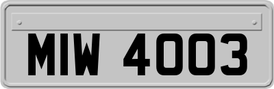 MIW4003