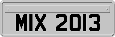 MIX2013