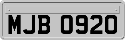 MJB0920