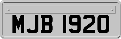 MJB1920