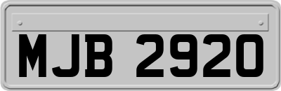 MJB2920