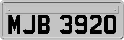 MJB3920