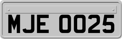 MJE0025