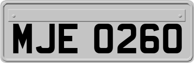 MJE0260