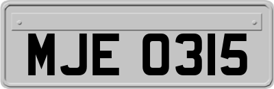 MJE0315