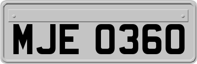 MJE0360