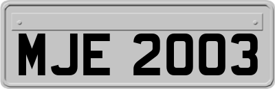 MJE2003