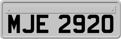 MJE2920