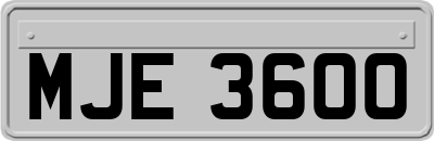 MJE3600