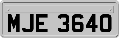 MJE3640