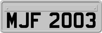 MJF2003