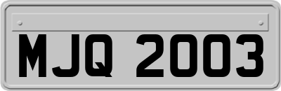 MJQ2003