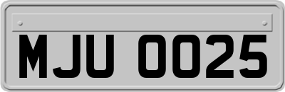 MJU0025