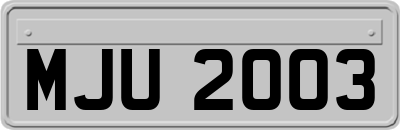 MJU2003