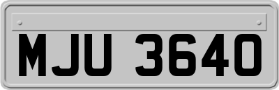 MJU3640