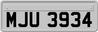 MJU3934
