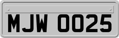 MJW0025