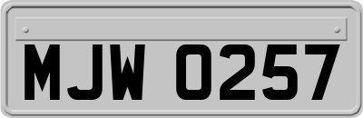MJW0257