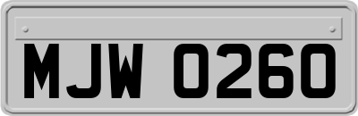 MJW0260