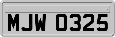 MJW0325