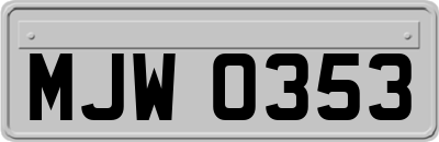 MJW0353
