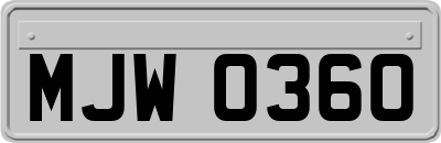 MJW0360