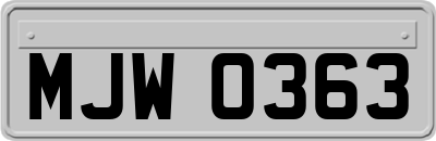 MJW0363