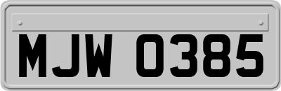 MJW0385