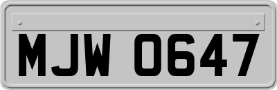 MJW0647