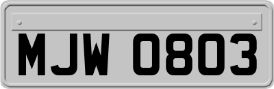 MJW0803