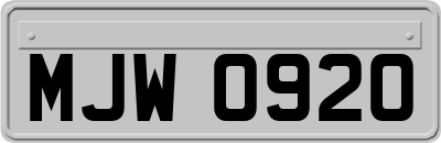 MJW0920
