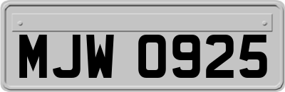 MJW0925