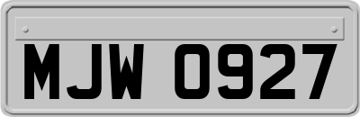 MJW0927