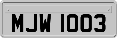 MJW1003