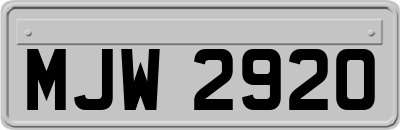 MJW2920