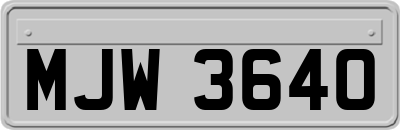 MJW3640