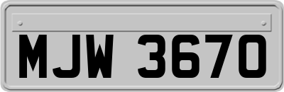MJW3670