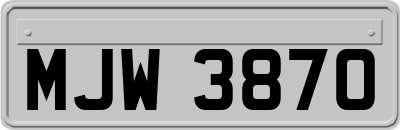 MJW3870