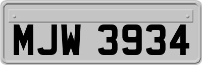 MJW3934