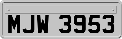 MJW3953