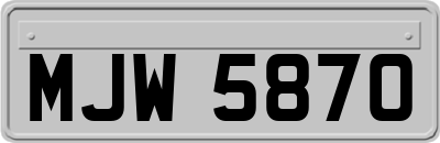 MJW5870