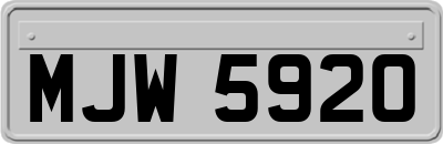 MJW5920