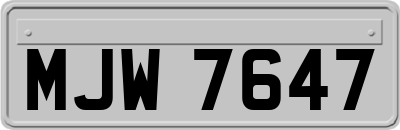 MJW7647