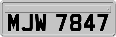 MJW7847