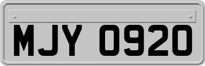 MJY0920