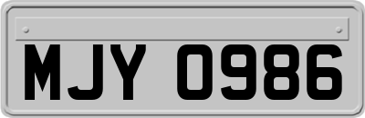 MJY0986