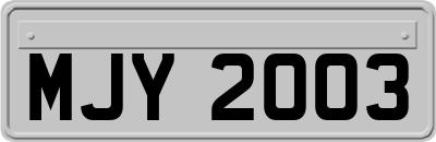 MJY2003