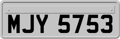 MJY5753